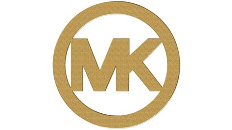 michael kors large round gold logo